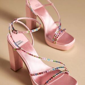 Jeffrey Campbell Pink Strappy Heels